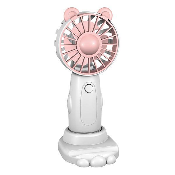 【即納】卓上 扇風機 携帯スタンド かわいい アニマル USB 小型 ハンディファン ミニ扇風機 ミ...