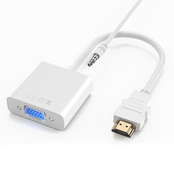 即納 HDMI VGA 変換 アダプタ HDMIからVGA 変換ケーブル アダプター 1080P対応...