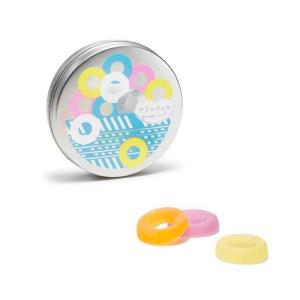 ヒトツブカンロ　リングのグミッツェル缶　店舗限定　都市限定