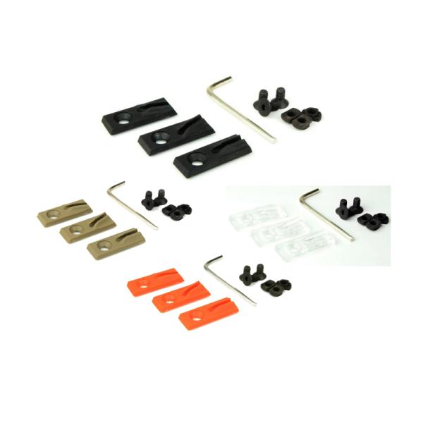 【SOTAC】EMISSARY CableClip タイプ M-LOK ワイヤークリップ BK