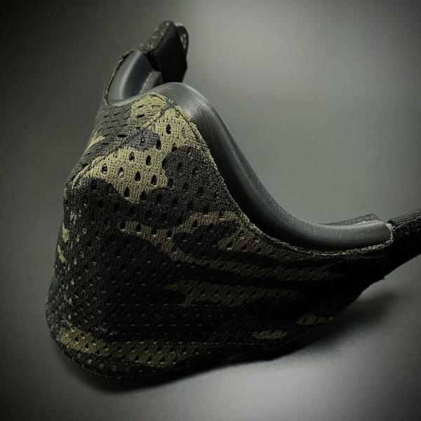 【TMcraft】［メッシュ生地モデル］サバゲー用　サンセイマスク対応 ファッションカバー【type...