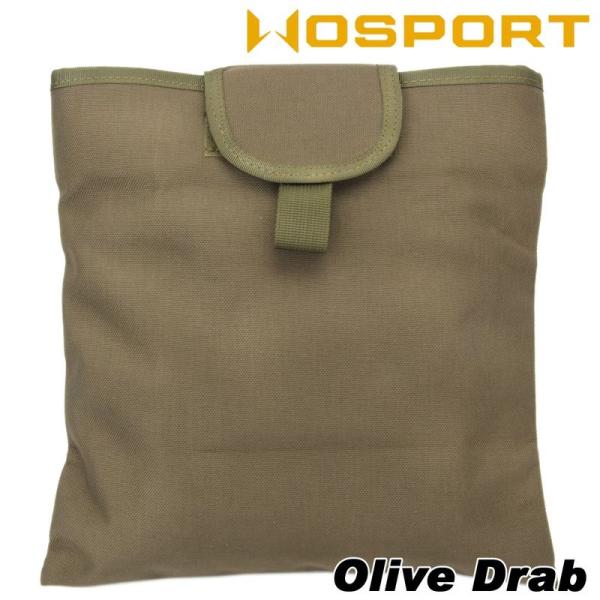 【WoSporT】ロールアップダンプポーチ オリーブドラブ