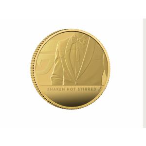 ロイヤルミント007ダブルオーセブン2020クォーターオンスゴールドプルーフコイン｜miro-coin