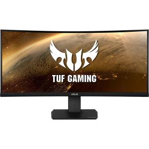 ASUS ゲーミングモニター TUF Gaming VG35VQ 35インチ 曲面 WQHDVAVA VA 100Hz 1ms HDMI×2,DP FreeSync VESAマウント｜miroku-mall