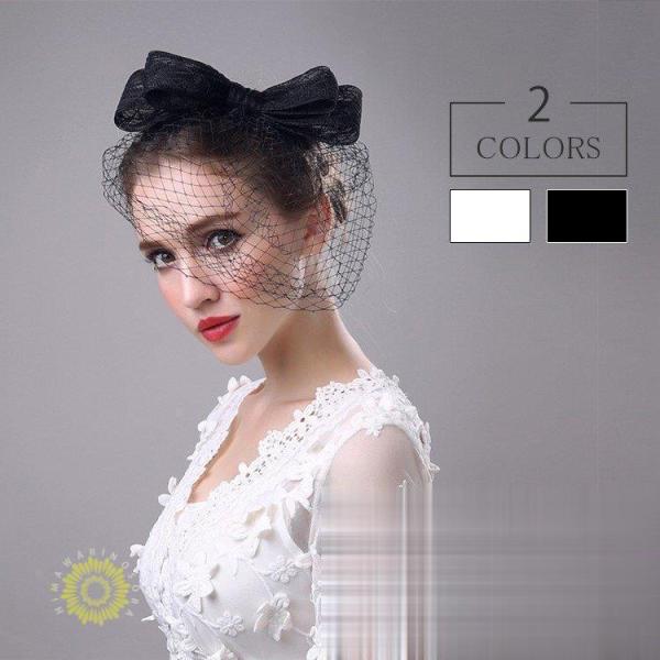 【特価】帽子 レディース　カクテルハット トーク帽 礼装帽子　ヘッドドレス　お嫁さん ブライダル 結...