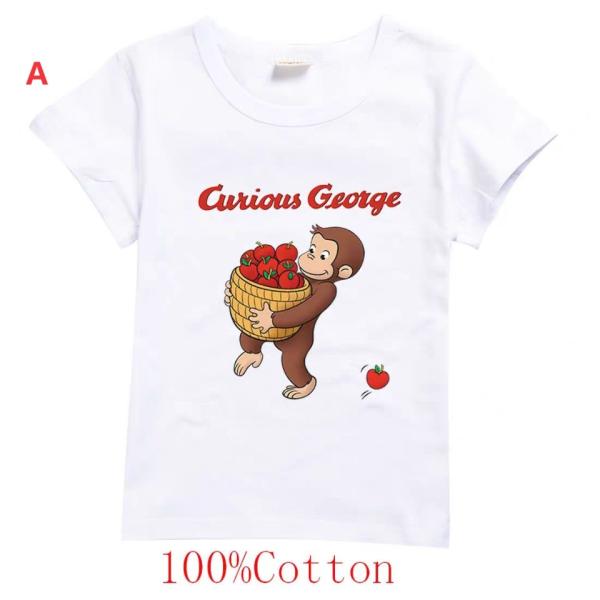 【特価】おさるのジョージ 服 グッズ 半袖 Tシャツ キッズ トップス 子供服 かわいい おしゃれ ...