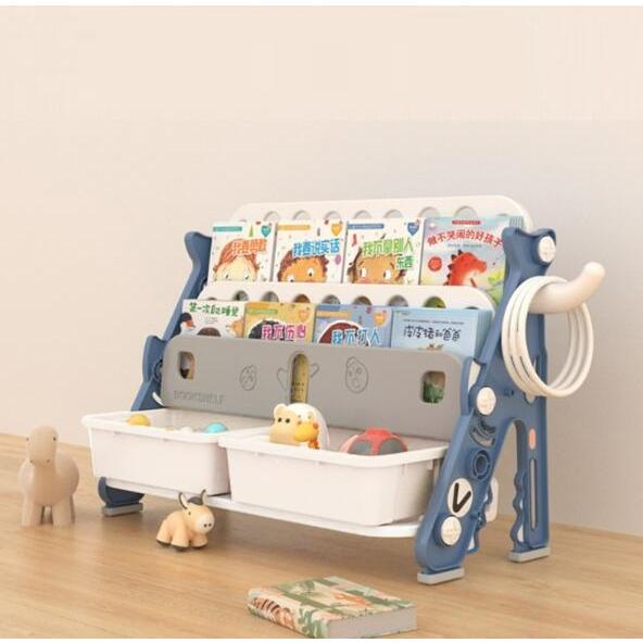 【特価】絵本棚 絵本ラック 子供 本棚 ブックシェルフ 収納ラック おもちゃ 収納 トイシェルフ ク...