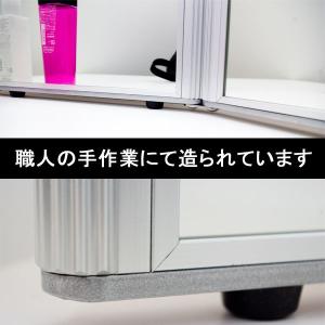 三面鏡 卓上ミラー 鏡 大型卓上ミラー メイク...の詳細画像2