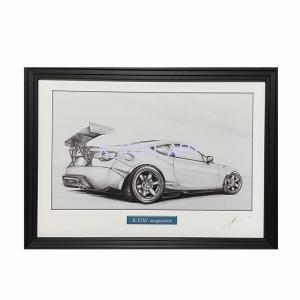 TOYOTA AA63セリカGT-R ブラックマスク【鉛筆画】名車 旧車 イラスト