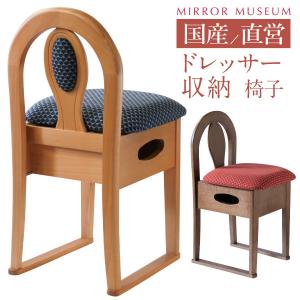 ドレッサー 椅子 チェア 母の日 プレゼント 実用的 交換 鏡台 オリーブ｜mirror-museum