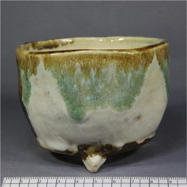 小品盆栽鉢 口径約10cm 長寿梅鉢 植木鉢 山野草鉢 プレゼント ご褒美 お見舞い品 お祝い 手作...