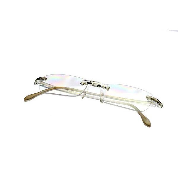 送料無料【老眼鏡】エアリーダー 角型 プラチナアイス[R-ARS-PICE]【アイマジン　EYEMA...