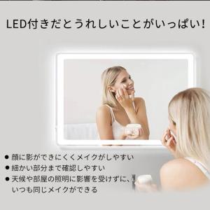 ミルオ君のLED浴室ミラー 送料無料 高さ75...の詳細画像1