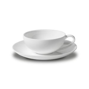 大倉陶園 色蒔（いろまき）シリーズ モーニング碗皿 （ライトブルー