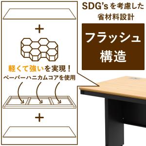 オフィスデスク 平机 スチールデスク 事務デス...の詳細画像5