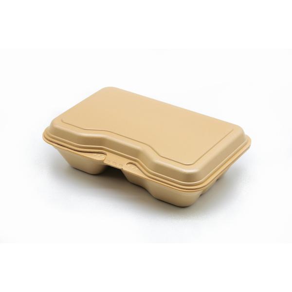 使い捨て 弁当箱 VK-612-2 キャメル ケース/200個