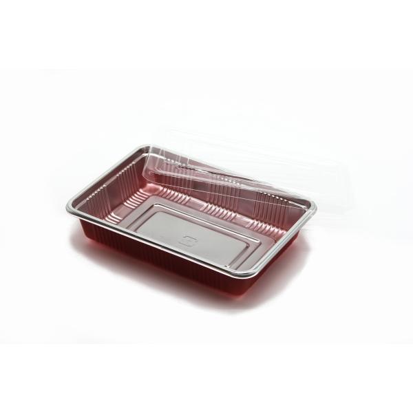 テイクアウト 使い捨て 弁当容器 DXHS-6 透明蓋セット 100枚