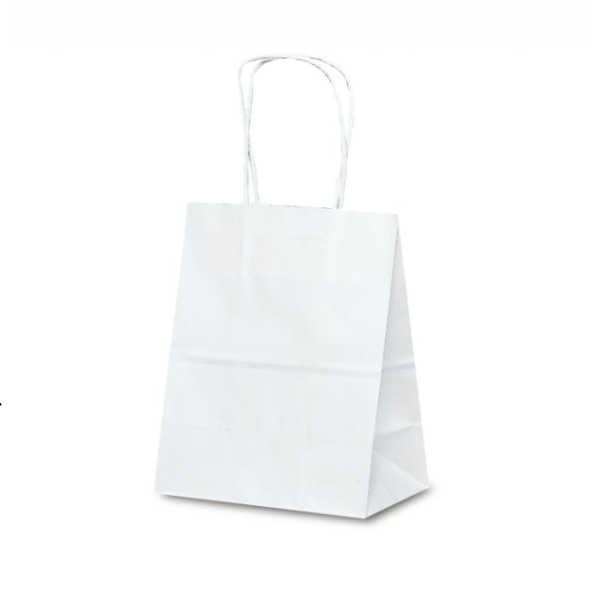 紙袋 手提げ T-2 白無地 25枚