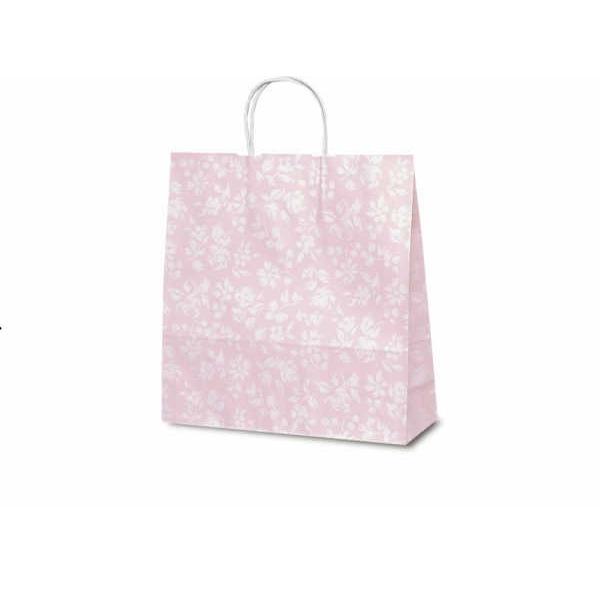 紙袋 手提げ T-6 カレンピンク 50枚