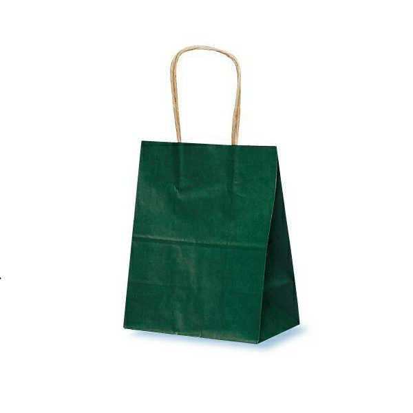 紙袋 手提げ T-2 緑 25枚