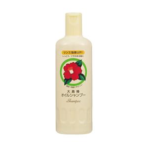 「大島椿 オイルシャンプー」300ml 椿油(保湿)とツバキ石けん(洗浄)配合