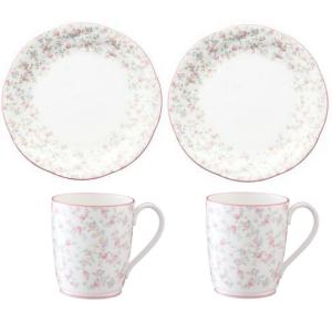 LA AMYS ラ・エミーズ ペアプレート&ペアマグカップセット