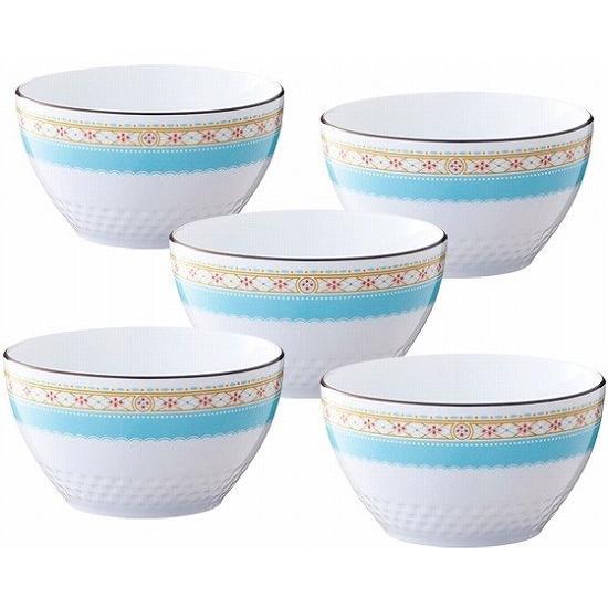 ノリタケ＜Noritake＞ハミングブルー 11cmボウル5個セット