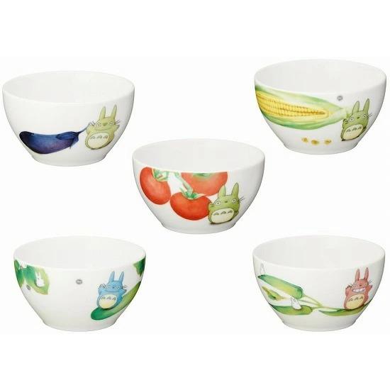 ノリタケ＜Noritake＞となりのトトロ 野菜シリーズ 11cmボウルセット（5個）（絵変り）17...