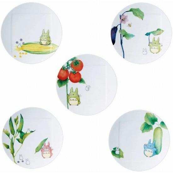 ノリタケ＜Noritake＞となりのトトロ 野菜シリーズ 15.5cmプレートセット（5枚）（絵変り...