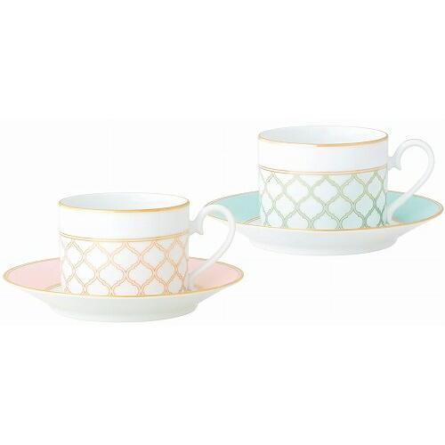 ノリタケ＜Noritake＞エターナルパレス カップ＆ソーサーペアセット（色変り）