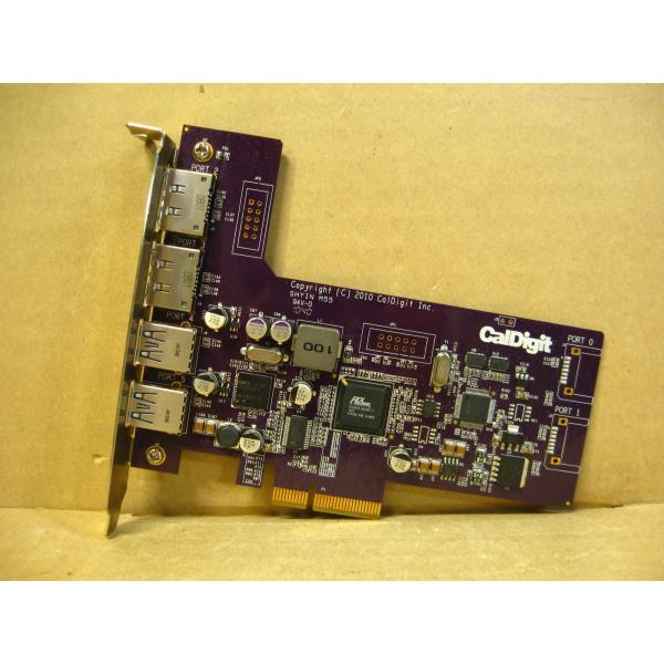▽CalDigit FASTA-6GU3 eSATA 6G USB3.0 増設カード PCI-EX ...