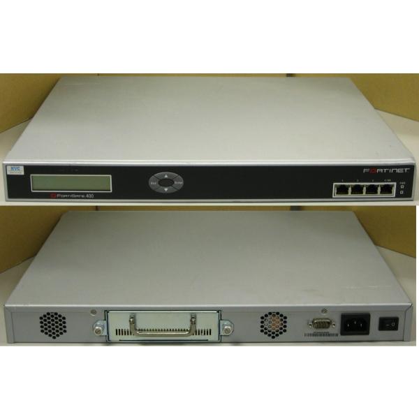 ▽Fortinet FortiGate-400 セキュリティ アンチウイルス ファイアウォール 中古