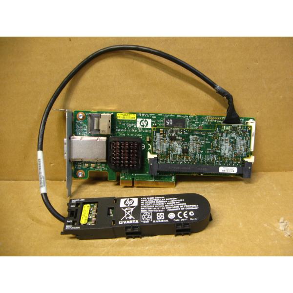 ▽HP Smartアレイ P212 SAS RAIDコントローラ 256MB PCI-EX バッテリ...