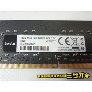 ★【動作確認済】ノートPC用メモリ・DDR4 ...の詳細画像2