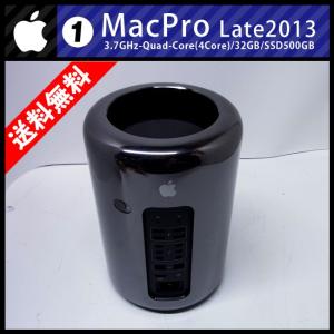Mac Pro・Late 2013・3.7GHz Quad-Core Xeon E5(4コア)/32GB/SSD 500GB/AMD