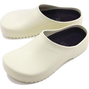 ビルケンシュトック BIRKENSTOCK スーパービルキー PU サンダル レギュラー幅 68021 Super Birki PU クロッグ ミュール ガーデン White 白 ホワイト系｜mischief