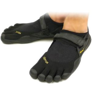 Vibram FiveFingers ビブラムファイブフィンガーズ メンズ＆レディース KSO Black Black ビブラム ファイブフィンガーズ 5本指シューズ ベアフット靴 W148