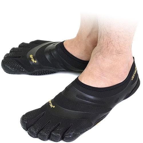 Vibram FiveFingers メンズ EL-X Black ビブラム ファイブフィンガーズ ...