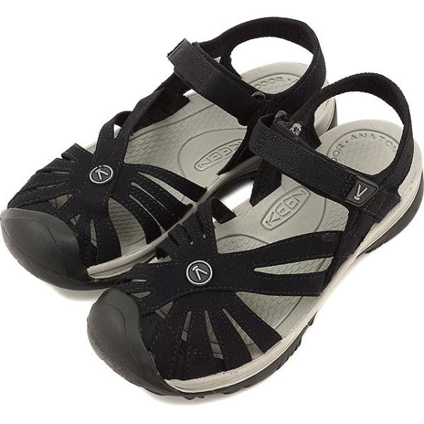キーン ローズサンダル 靴 KEEN Rose Sandal Black/Neutral WMN ウ...