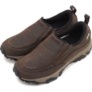 メレル MERRELL レディース コールドパック アイスプラス モック ウォータープルーフ J45524 FW21 W COLDPACK ICE＋ MOC WATERPROOF 靴 CINNAMON　ブラウン系｜mischief