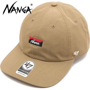 コラボ ナンガ NANGA フォーティーセブン ヒノックキャップ NW2421-3B400 SS24 NANGA×47 HINOC CAP メンズ・レディース 帽子 フリーサイズ アウトドア BEG｜mischief