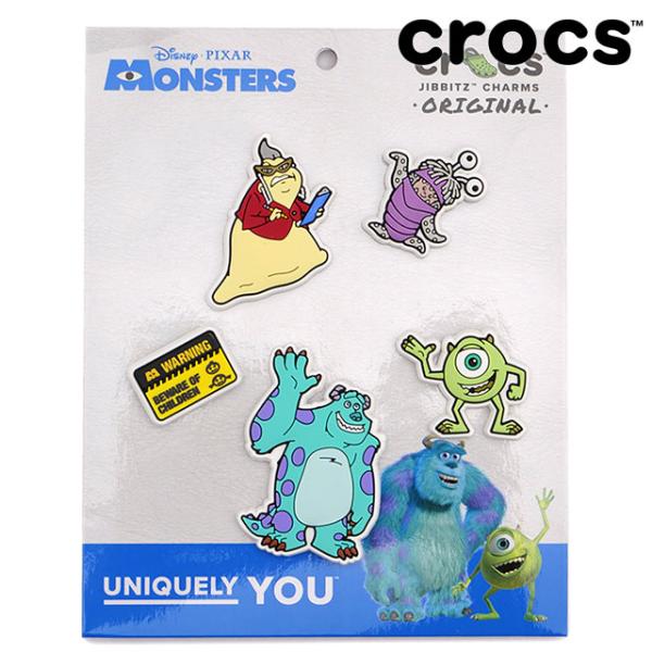 クロックス crocs ジビッツチャーム モンスターズインク 5パック 10014921 SS25 ...