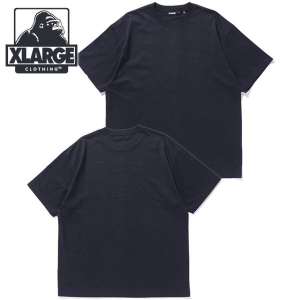 エクストララージ XLARGE エンボスド オールドイングリッシュ ショートスリーブTシャツ 101...