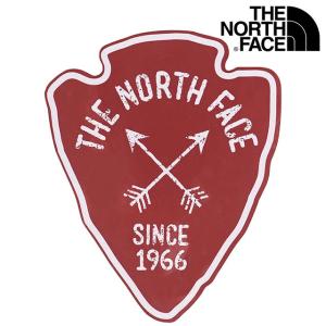 ザ・ノースフェイス THE NORTH FACE TNF プリントステッカー NN32229-FF SS22 TNF PRINT STICKER 撥水 シール 車 自転車 ファイヤーフライ バーガンディー系｜mischief