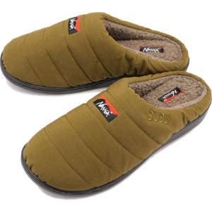 コラボ ナンガ × スブ NANGA × SUBU タキビウィンターサンダル NA2243-3E512 TAKIBI WINTER SANDAL S 冬用 サボ クロッグ 難燃素材 COYOTE 茶 ブラウン系｜mischief