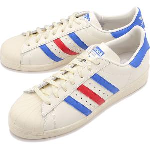 アディダス オリジナルス adidas Originals メンズ スニーカー スーパースター 82 HQ8876 SS23 SUPERSTAR 82 ホワイト ブルー レッド｜mischief