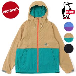 チャムス CHUMS レディース キャンプフィールドフーディー CH14-1338 SS23 W Camp Field Hoodie アウター ジップアップパーカー ウィンドブレーカー アウトドア