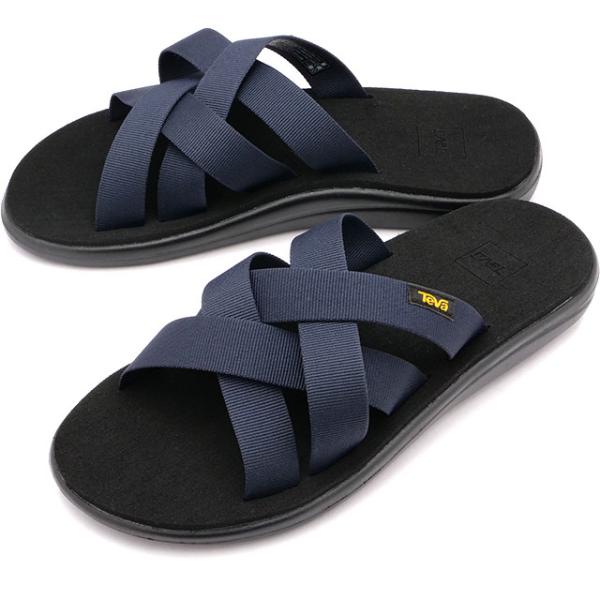 テバ Teva メンズ サンダル ボヤ スライド 1099272B-NAVY SS23 M VOYA...