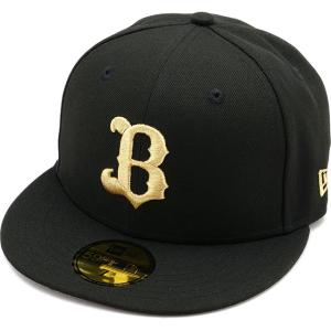 ニューエラ NEWERA キャップ オリックス・バファローズ 13552122 NPB 59FIFTY メンズ・レディース 帽子 日本プロ野球 ブラック ゴールド