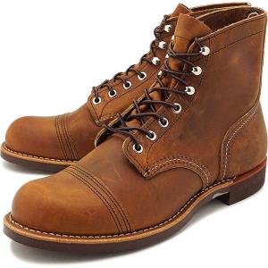 返品交換送料無料 限定店モデル REDWING レッドウィング ワークブーツ Dワイズ IRON RANGE アイアンレンジ・ブーツ COPPER ROUGH&TOUGH 靴 8085｜mischief